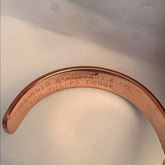 Tiffany & Co. for Phelps Dodge Copper Cuff Bracelet (Vintage & Rare) 🩵🩵🩵 - Picture 3 of 6